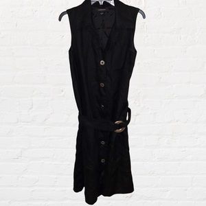 Linda Lundström Black Linen Dress